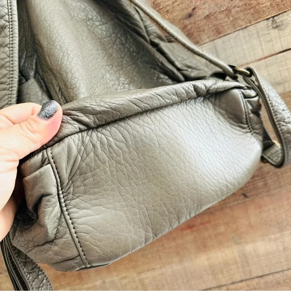 NWOT Ampere Creations Vegan Leather Backpack The Marie Backpack Soft Vegan Leather Medium Size main image 4